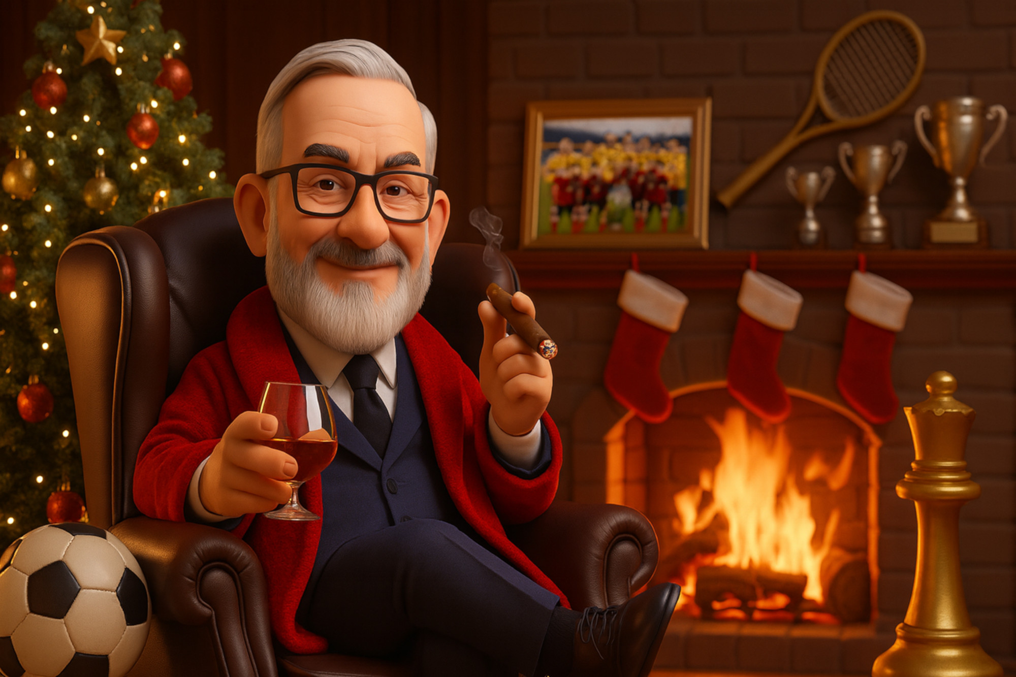 El Presidente wünscht schöne Weihnachten